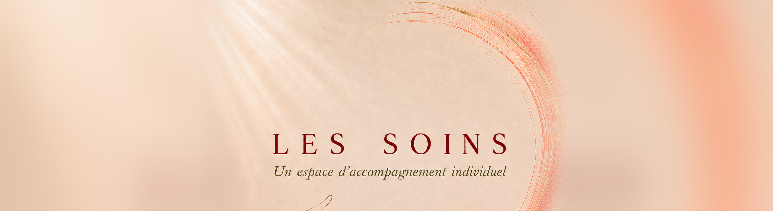 Les soins — un espace d'accompagnement individuel